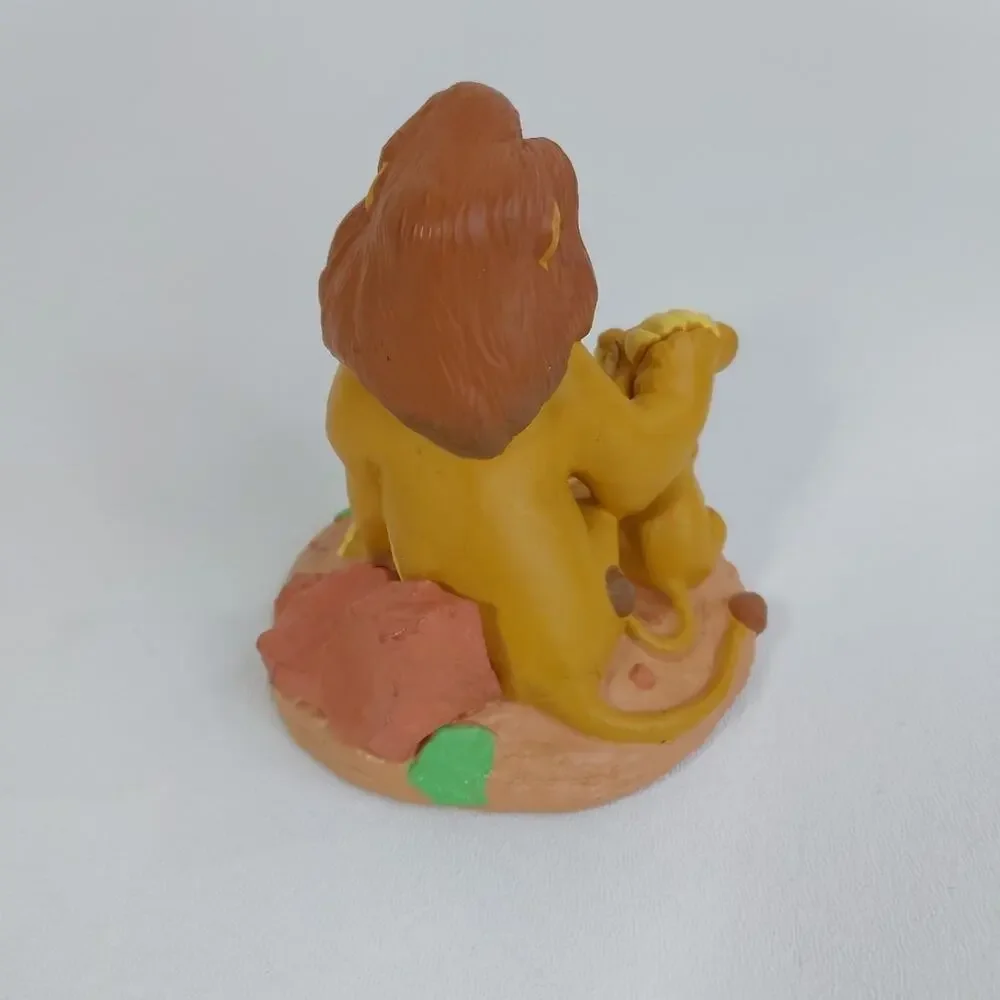 Disney's The Lion King , Mufasa And Simba , Lil Classics,‎ PVC Topper Pre Owned